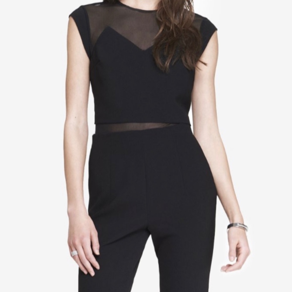 Express black romper